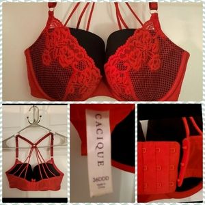 Cacique Sexy Balconette Bra